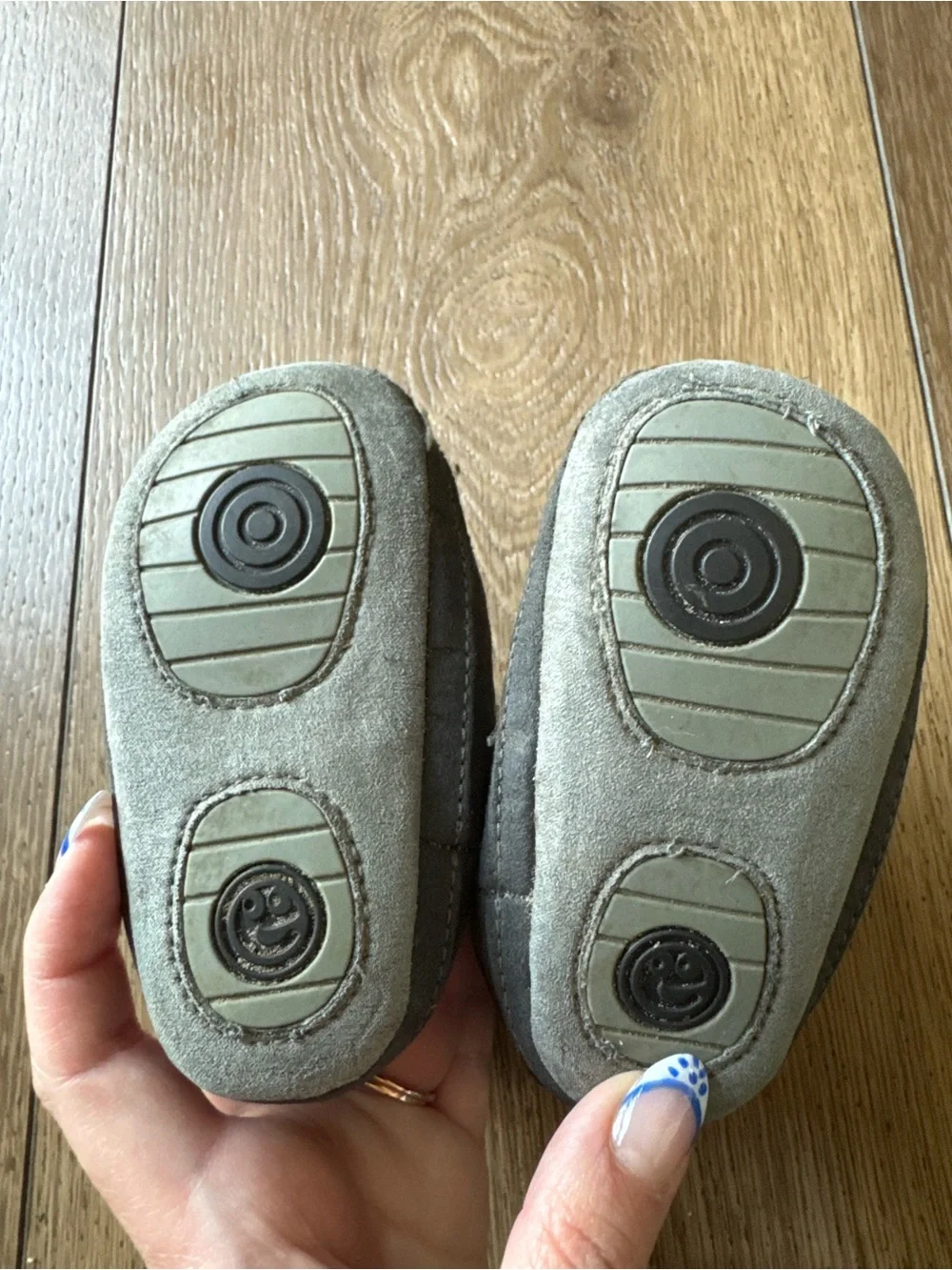 Baby Black and Gray Winter Boots - Cozy Lined Toddler Shoes